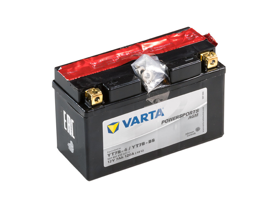 Аккумулятор МОТОЦИКЛЕТНЫЙ VARTA 507 901 012 A514